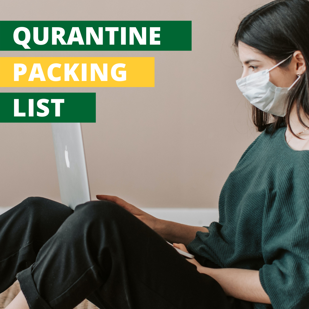 Email Campaign Example - Quarantine Packing List